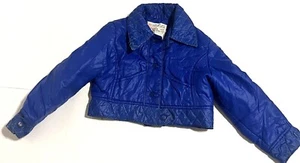 VINTAGE JC PENNY MG CHILDS RETRO COOL RARE SKI COAT CROPPED - Picture 1 of 11