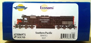 HO SCALE ATHEARN READY TO ROLL RTR SD45T-2 SOUTHERN PACIFIC SP #9357 DCC & SOUND - Picture 1 of 3