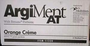 ArgiMent AT Oral Supplement Orange Creme Case Of 60 - 1.5 oz Packets NEW SALE!! - Picture 1 of 4