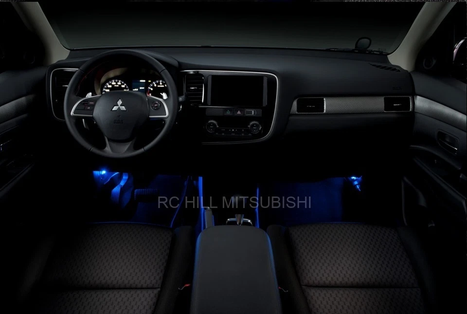2015 GENUINE MITSUBISHI OUTLANDER BLUE INTERIOR LED FLOOR LIGHTING MZ360414EX Foto 1 de 1
