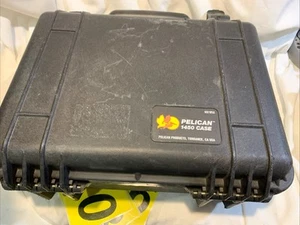 💎Pelican 1450 Case – Black – Used,  Foam, Solid Condition – Gear/Tool/NV Case - Picture 1 of 9