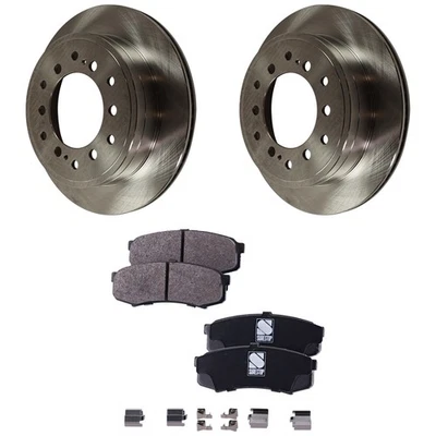 Rear Brake Disc Rotors and Pads Kit for 4 Runner Toyota 4Runner Lexus GX460 — 第 1/4 张图片
