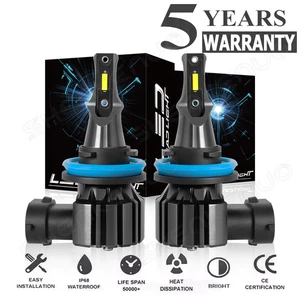 Kit de bombillas LED para Nissan Altima 2007-2018 haz alto/bajo 6000 k blanco - Imagen 1 de 9