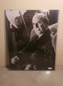 Martin Landau JSA COA als Bela Lugosi "Ed Wood" signed 11x14 Foto Autogramm - Bild 1 von 8