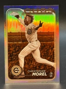 2024 Topps Chrome #292 Christopher Morel Cubs Sepia - Picture 1 of 2