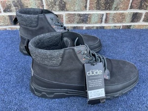 Hey Dude Stiefel Herren Größe 14 Neu mit Etikett ohne Karton Schwarz Art.-Nr.: 112664900 - Bild 1 von 14
