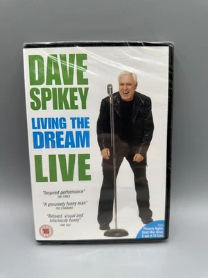 Dave Spikey Living the Dream Live DVD – Stand-Up Comedy, 2005, New & Sealed - Image 1 of 2