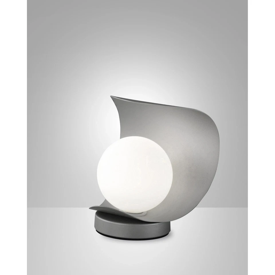 Luce da tavolo argento Fabas Collezione ADRIA dimmerabile con luce calda 1 punto - Immagine 1 di 1
