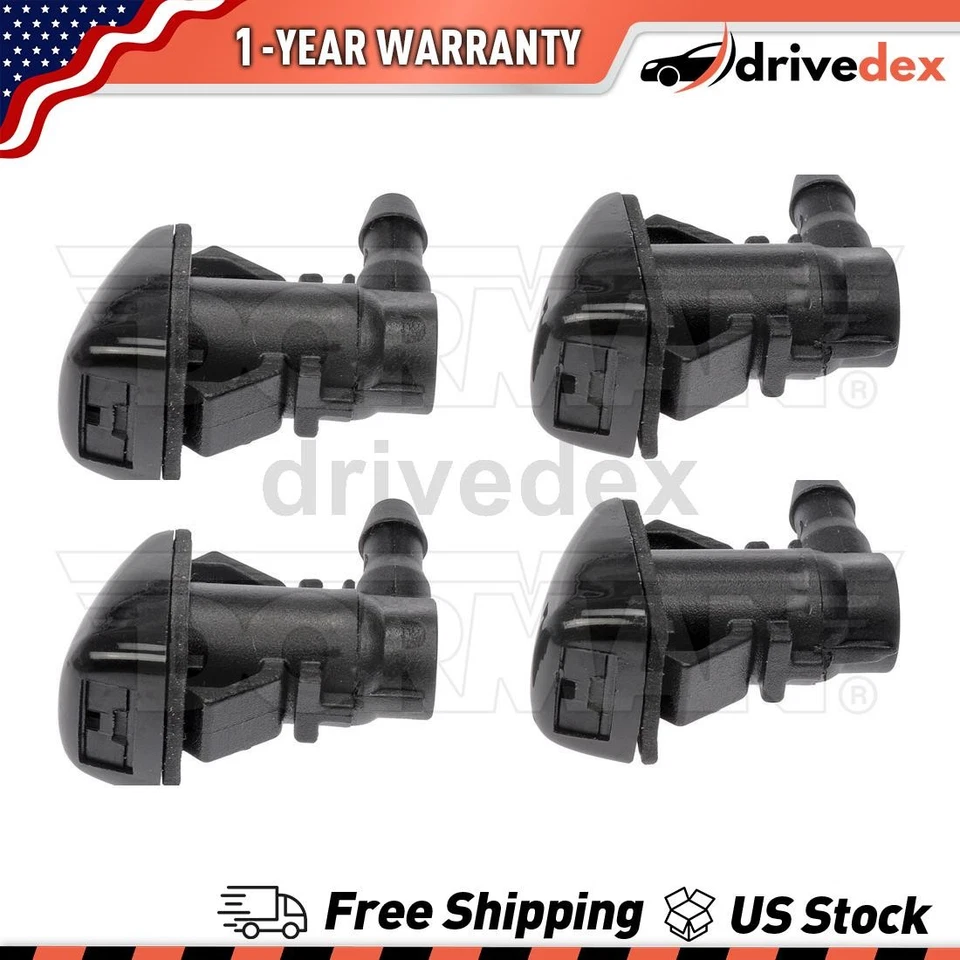 Par de boquillas de lavado de parabrisas Dorman - AYUDA para Chevrolet Malibu 2008 2009 2010 Foto 1 de 4