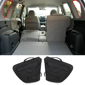 2PCS Rear Trunk Side Window Storage Bags Trunk Organizer For Toyota RAV4 2005-12 - Picture 1 of 20