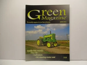 June 2014 Green Magazine John Deere Magazines Equipment Tractor Machinery - Picture 1 of 1