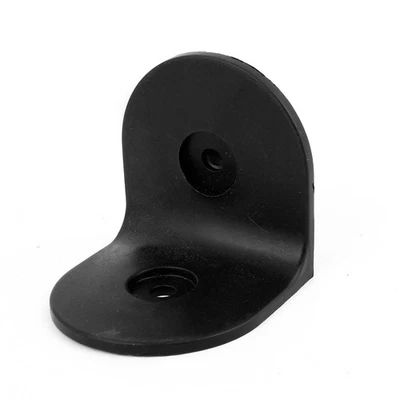 Arredamento rotondo plastica fine staffa ad angolo retto fermaglio 50mm x 50mm - Immagine 1 di 2