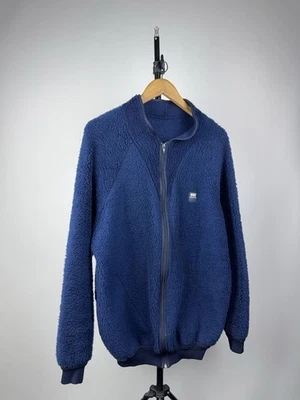 Chaqueta polar retro de colección Helly Hansen azul marino Sherpa al aire libre para hombre talla L Foto 1 de 4