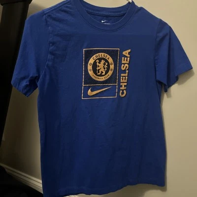Camiseta Nike Jóvenes Niños Talla L Grande Chelsea Fútbol Club Fútbol Camiseta Usada en Excelente Condición Foto 1 de 4
