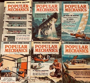 VTG Popular Mechanics Magazine, 1960 Jan-Dec 12 issues - Picture 1 of 2