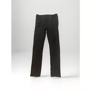TRUE RELIGION ROCCO SKINNY JEANS BLACK DENIM GIRLS SIZE 14 (26x27) - Picture 1 of 14