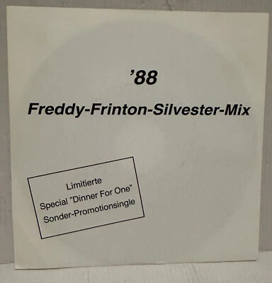Absolute Rarität! Freddy-Frinton-Silvester-Mix * Limitiert * Promosingle * 1988 - Bild 1 von 3