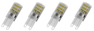 4x OSRAM LED STAR PIN 20 G9 1,9W = 20W warmweiß 200lm EEK:F (Spektrum A-G) - Bild 1 von 3