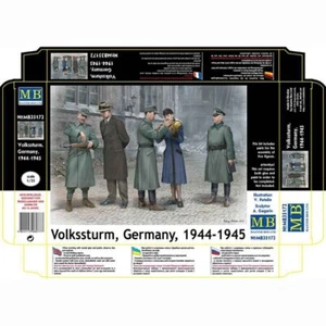 ”Volkssturm, Germany 1944-1945” MASTER BOX MB35172 Plastik Figur Bausatz Maßstab 1:35 - Bild 1 von 9