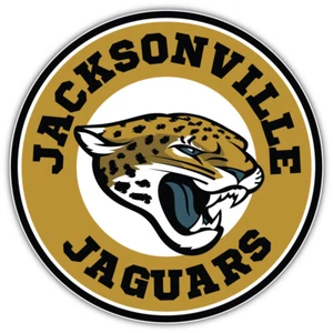 Jacksonville Jaguars Logo NFL Sport Autoaufkleber Aufkleber "GRÖSSEN" - Bild 1 von 1