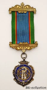 Medaille Freimaurer ARNHEIM LODGE Nr. 7719 Zugeordnet 1945-1948 Silber - Picture 1 of 6