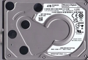 WD40NDZM-11BCXS1 s/n: WXD2DA DEC /2021 Thailand 4TB 2.5" USB-C Western Digital - Afbeelding 1 van 5