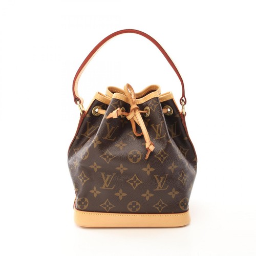 LOUIS VUITTON（LV） Borsa a tracolla Louis Vuitton Mini Noe M42227 Monogram tela marrone usata LV