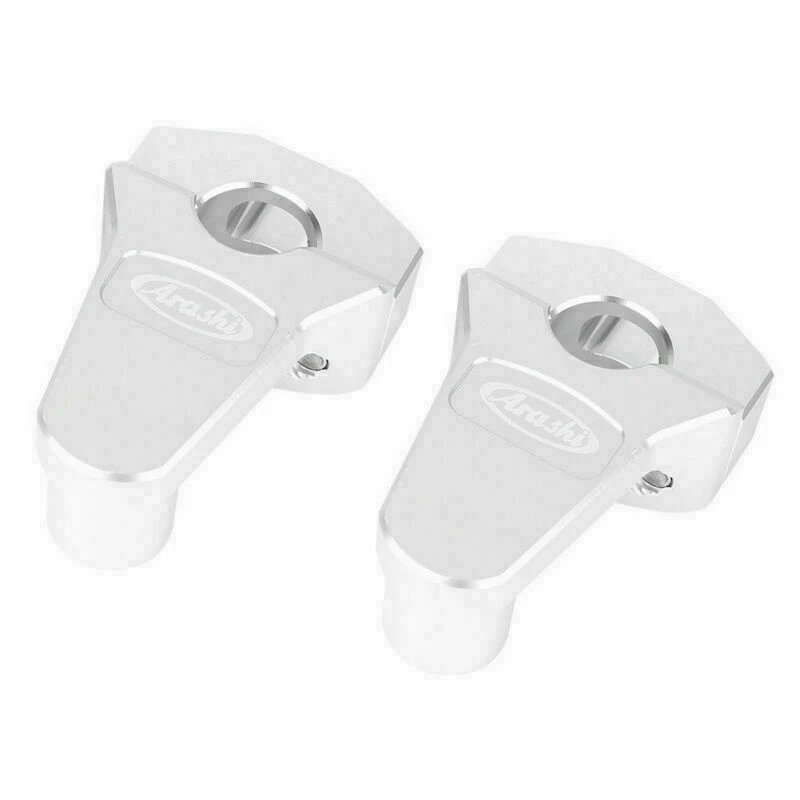 Motorcycle 7/8"  22mm Handlebar Handle Fat Bar Mount Clamp Riser Fit Dirt Bike Foto 1 de 4