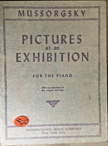 MUSSSORGSKY - FOTOS EN UNA EXPOSICIÓN. PARA PIANO, 1952 - Imagen 1 de 7