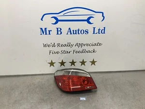 BMW 5 SERIES E60 SALON TAIL LIGHT REAR LEFT PASSENGER SIDE N/S 2004 6910767 - Picture 1 of 4