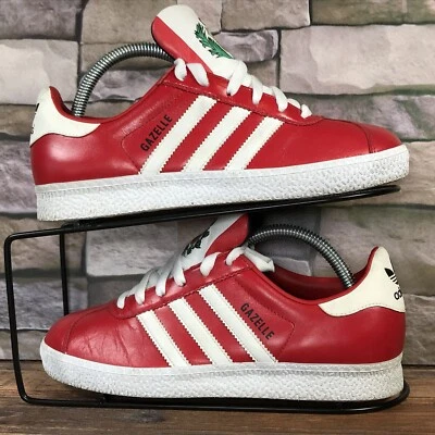 Adidas Gazelle Peru Flag 2007 Women’s Red White Leather Trainers - UK 5 / EU 38 - Image 1 of 4
