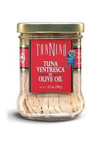 Tonnino Ventresca Tuna in Olive Oil 6.7 oz. Jars Pack of 6 - Picture 1 of 7
