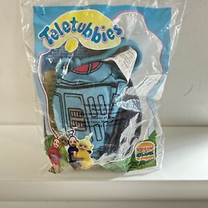 Teletubbies Toy - Noo Noo (Blue) from Burger King 1999 unopened NEW VINTAGE B74