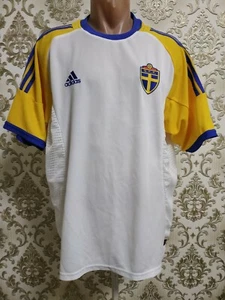 Schweden Fußball Nationalmannschaft Trikot Auswärtstrikot 2002-2003 Gr. XL - Bild 1 von 6