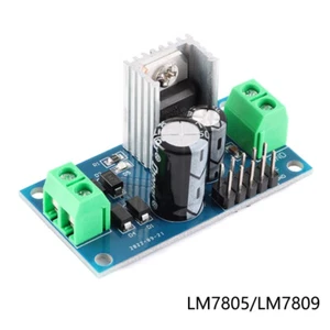 Módulo regulador de voltaje de calidad LM7805/LM7809 5V/9V módulo de potencia estabilizado nuevo - Imagen 1 de 6