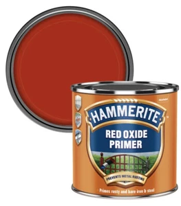Hammerite Red Oxide Primer For Metal Iron And Steel Size - Picture 1 of 4