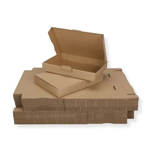 100 St. Maxibriefkarton-& Warensendung 320x225x50 mm DIN A4 braun Faltkarton - Bild 1 von 4