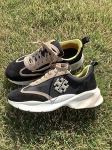 Tory Burch - GOOD LUCK SNEAKER Sneaker Gr. 9M schwarz nude - Bild 1 von 13