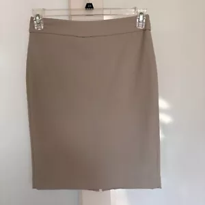 Calvin Klein Invisible Fit Solutions Pencil Skit Size 2 Beige - Picture 1 of 9