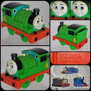 Thomas the Tank Engine - Percy Pull Back & Go TOMY 2004 Gullane MOVING EYES RARE - Picture 1 of 13
