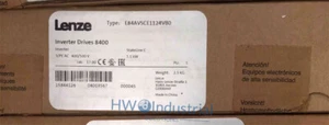 1/Stück NEU Lenze 8400 Serie Wechselrichter E84AVSCE1124VB0 dreiphasig 380V/1,1KW - Bild 1 von 4