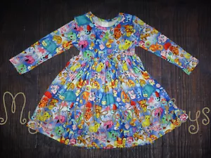 NEW Boutique Pikachu Video Game Monster Girls Long Sleeve Dress - Picture 1 of 7