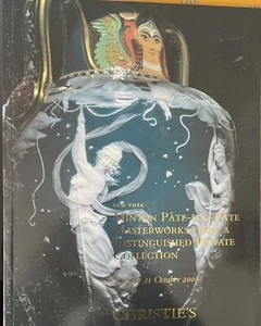 CHRISTIE'S Minton Pate Sur Pate Masterworks Collection Auction Catalog 2008 - Picture 1 of 1
