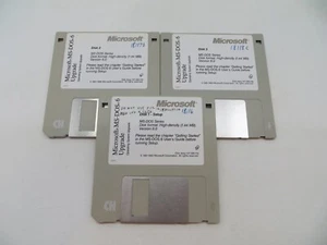 MICROSOFT MS-DOS 6 UPGRADE Version 6.0 3.5" Floppy Disks computer 1993 - - Picture 1 of 4