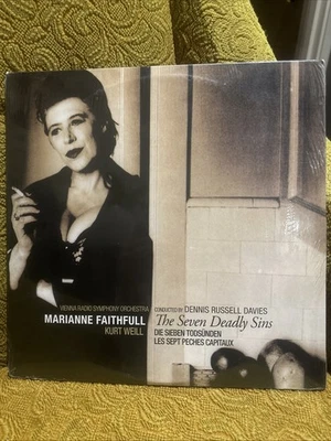 MARIANNE FAITHFULL - THE SEVEN DEADLY SINS (2021 2 X LP) NEW & SEALED 1ST PRESS - Image 1 of 4