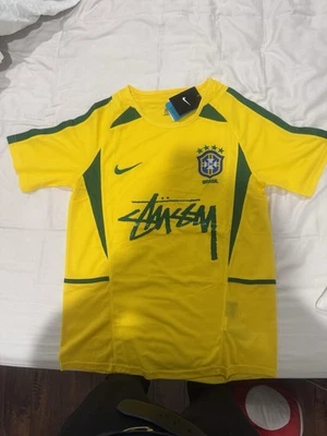 Бразилия x Stussy футболка желтый - Изображение 1 из 3