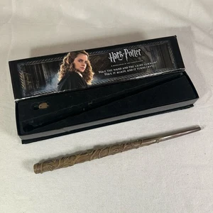 Harry Potter Hermione Granger's Wand with Illuminating Tip The Noble Collection - Picture 1 of 9