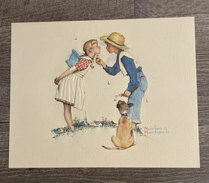 Norman Rockwell Print 8 1/2 x 11 inches From 1982 Nabisco Honey Maid Promotion - Picture 1 of 4