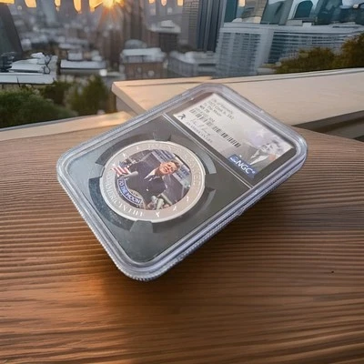 Life Of Kennedy 2023 Cook Is. S $2 To The Moon MS70 - Image 1 of 4