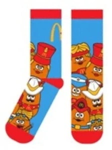 McDonald's Canada 2025 McHappy Day Mcnugget Buddies Socks Single Pair New - Picture 1 of 3